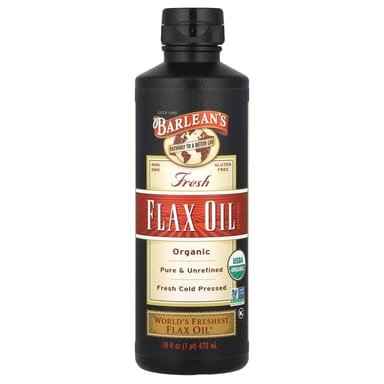 Масло Barlean's Organic Flax, 473 мл