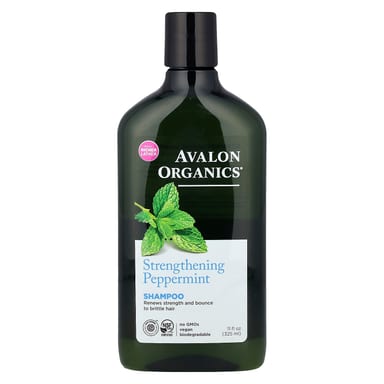 Шампунь Avalon Organics Strengthening, оттенок Peppermint, 325 мл