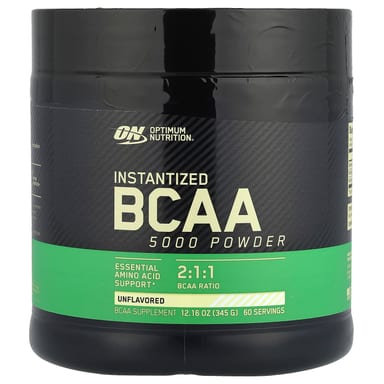 Порошок Optimum Nutrition Instantized BCAA 5000, без вкуса, 345 г