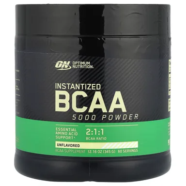 Фото товара: Порошок Optimum Nutrition Instantized BCAA 5000, без вкуса, 345 г
