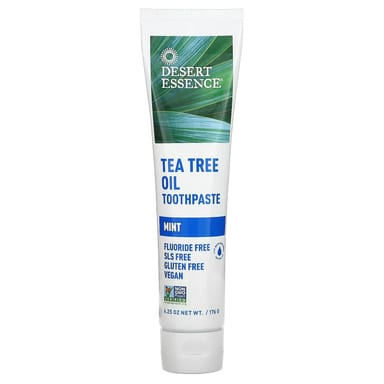 Масло чайного дерева Desert Essence Toothpaste, вкус Mint, 176 г
