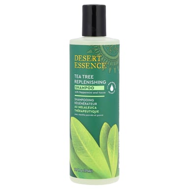 Шампунь Desert Essence Tea Tree Replenishing with Peppermint and Yucca, 375 мл