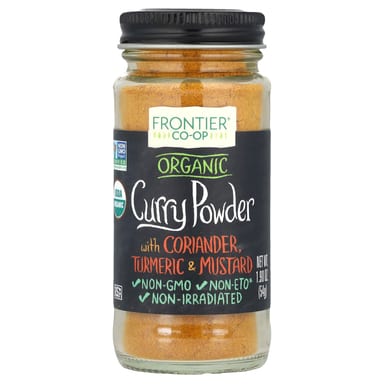 Куркума Frontier Co-op Organic Curry Powder With Coriander & Mustard, 54 г, порошок