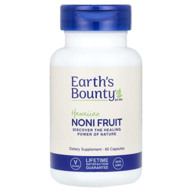 Сок нони Earth's Bounty, 500 мг, 60 капсул