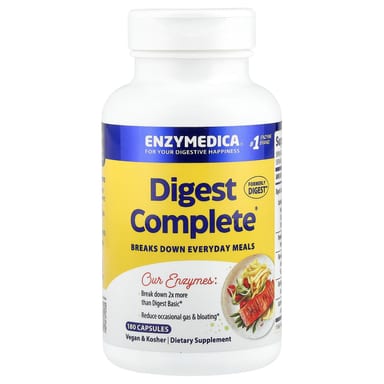 Ферментный комплекс Digest Complete Enzymedica®, 180 капсул