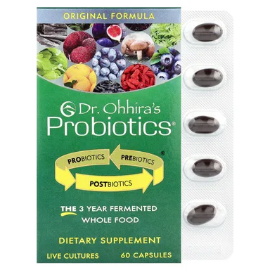 Фото товара: Пробиотик Dr. Ohhira's® Original Formula, 60 капсул