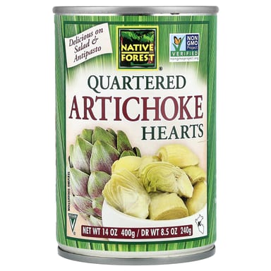Артишок Native Forest Quartered Hearts, 400 г