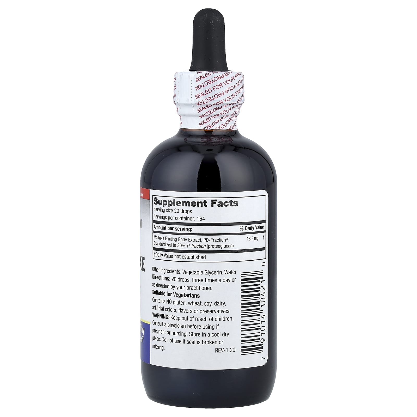 Майтаке Mushroom Wisdom D-Fraction® Standard 120 ml — фото 2