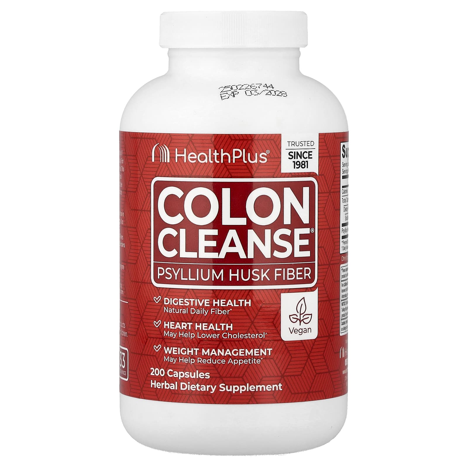 Комплекс Colon Cleanse Health Plus®, 200 капсул