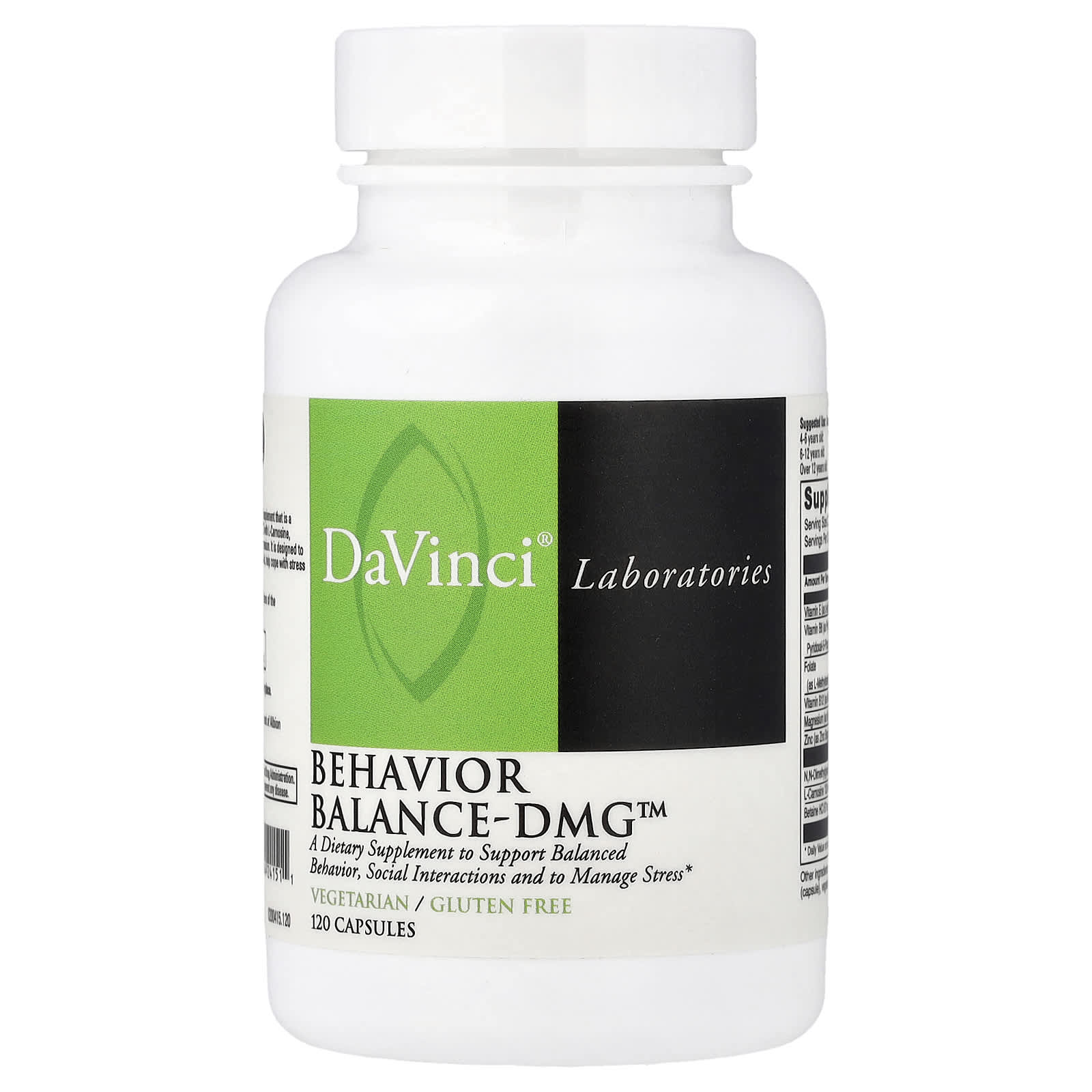 Комплекс Behavior Balance-DMG DaVinci Laboratories Behavior Balance-DMG™, 120 капсул