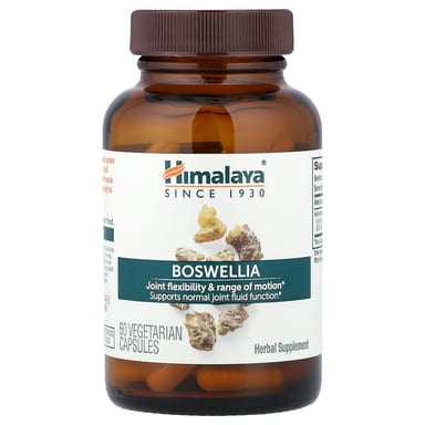 Босвеллия Himalaya, 125 мг, 60 растительных капсул