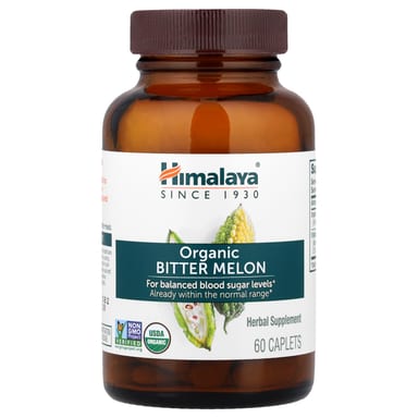 Горькая дыня Himalaya Organic, оттенок 60 Caplets