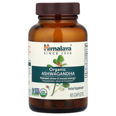 Ашваганда Himalaya Organic, оттенок 60 Caplets