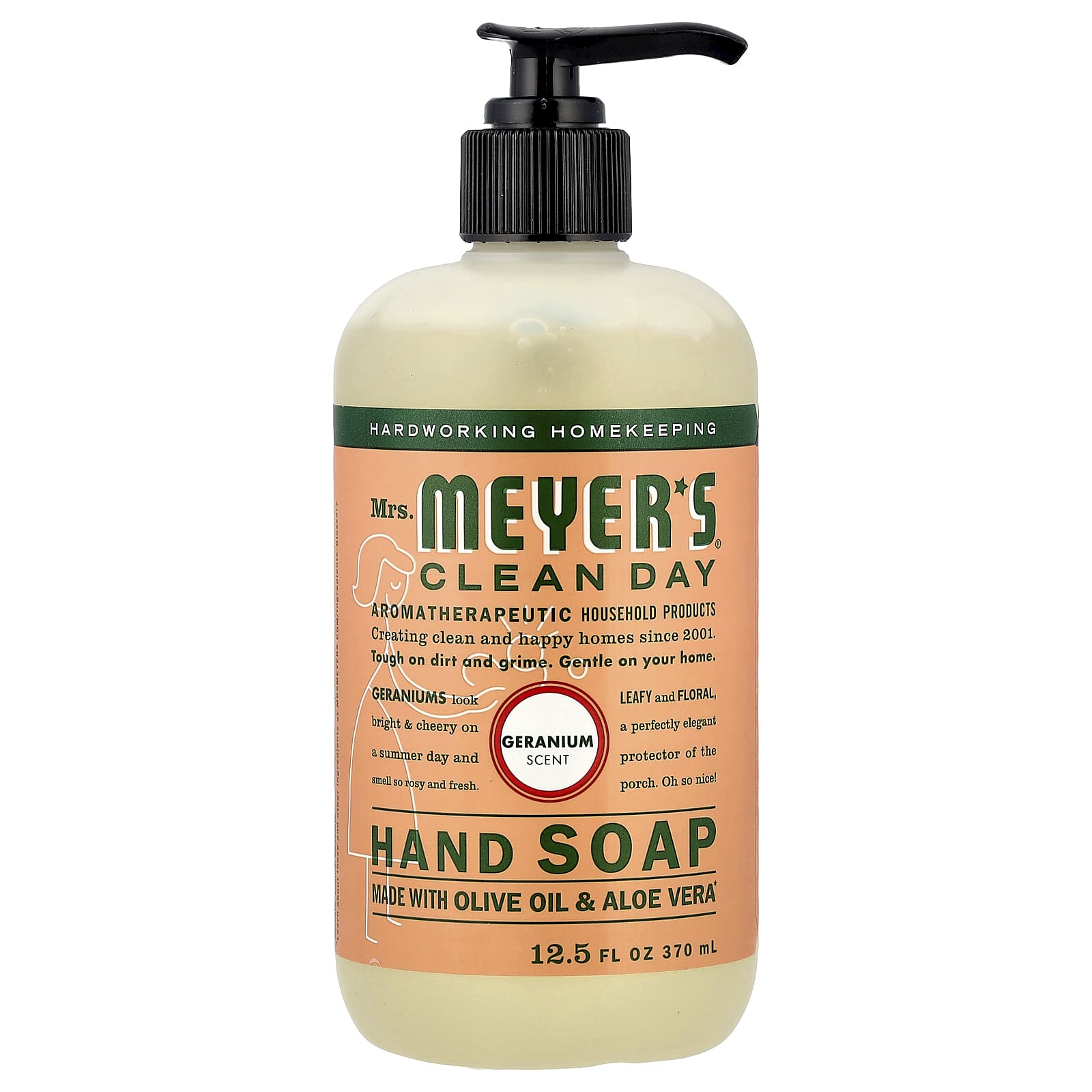 Мыло для рук Mrs. Meyers Clean Day, 370 мл