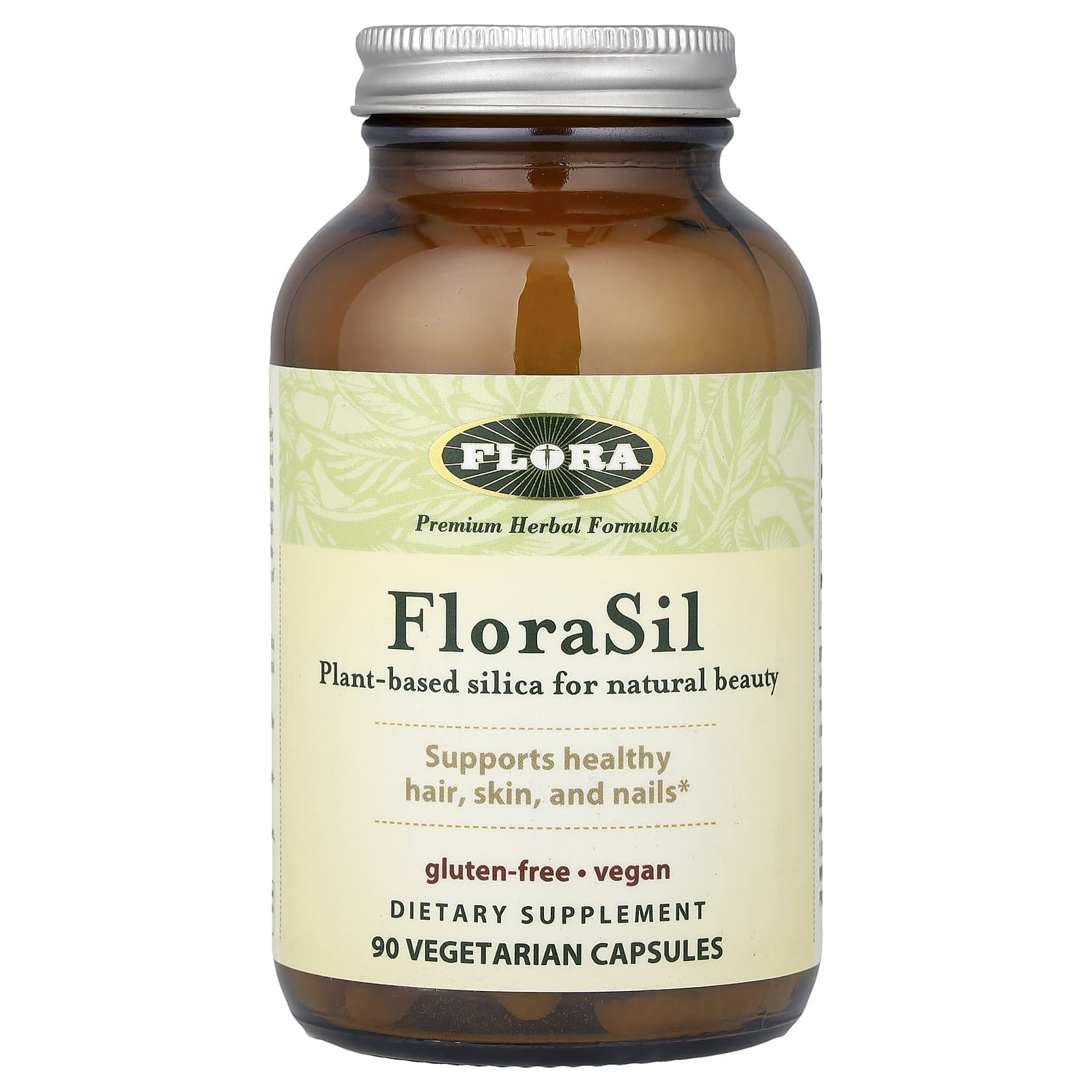 ФлораСил Flora, 90 вегетарианских капсул (9 мг на капсулу)