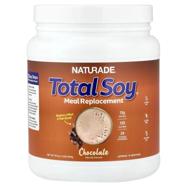 Шоколад Naturade Total Soy® Meal Replacement, 540 г, 1.2 lb