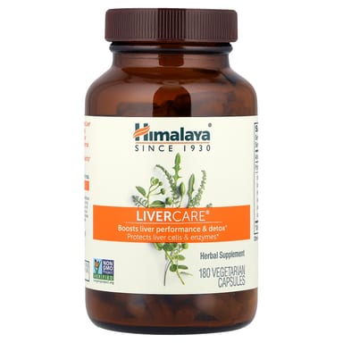 Комплекс Liver Care Himalaya®, 180 растительных капсул
