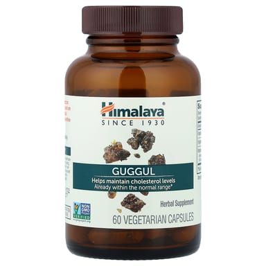 Гуггул Himalaya, 60 растительных капсул