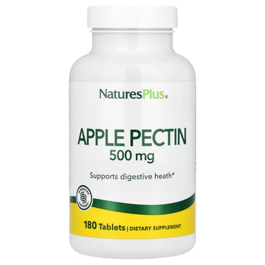 Яблочный пектин NaturesPlus, вкус Apple Pectin, 500 мг, 180 таблеток
