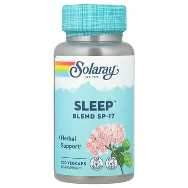 Комплекс для сна Solaray Sleep™ Blend SP-17, 100 растительных капсул