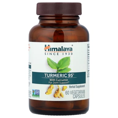 Куркумин Himalaya Turmeric 95®, 60 растительных капсул