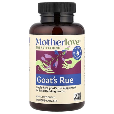 Капсулы для кормления грудью Motherlove, 120 жидких капсул (525 мг на капсулу)