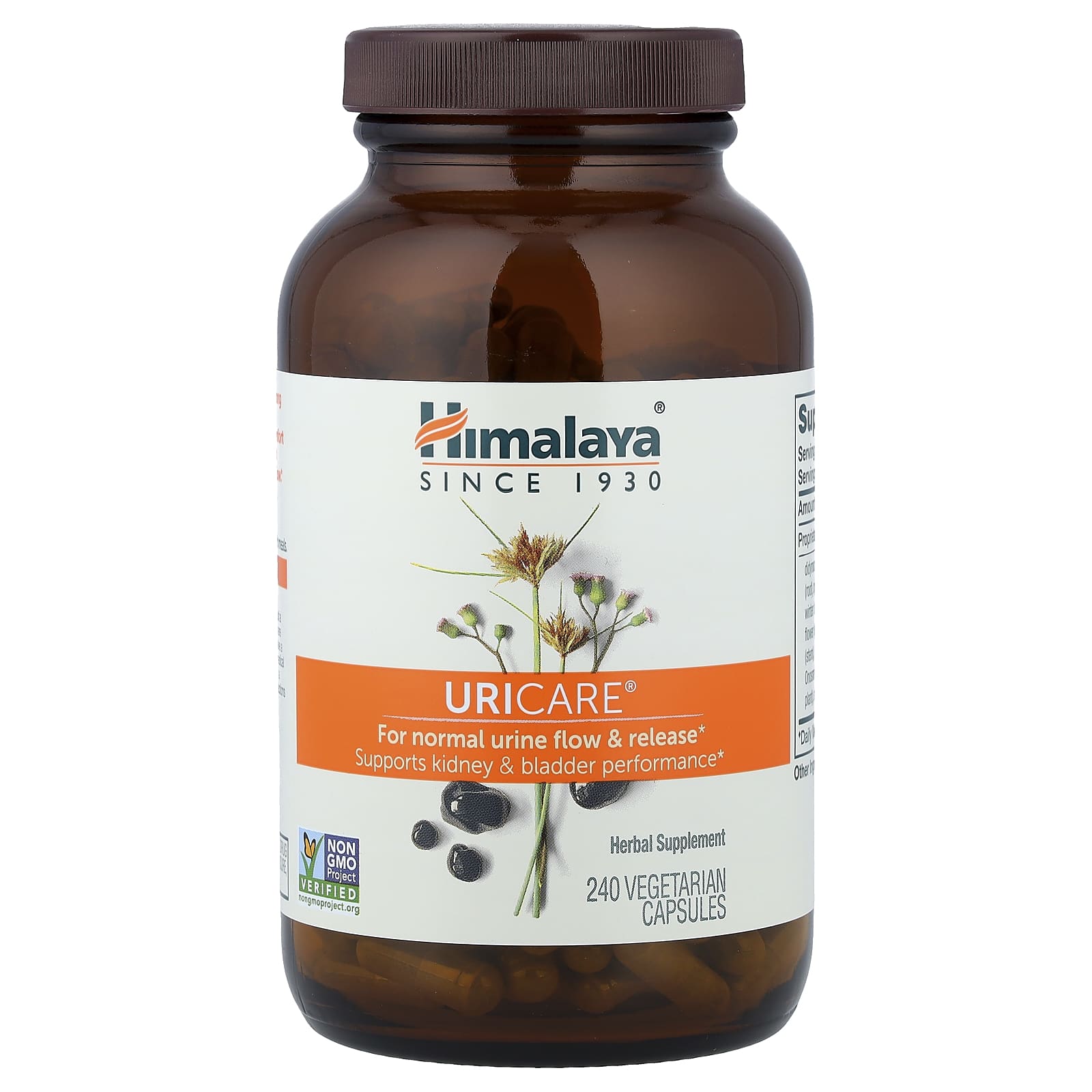 Комплекс UriCare Himalaya®, 240 растительных капсул