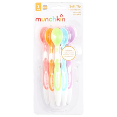 Детские ложки Munchkin Soft-Tip™ 3 Months, 6 шт.