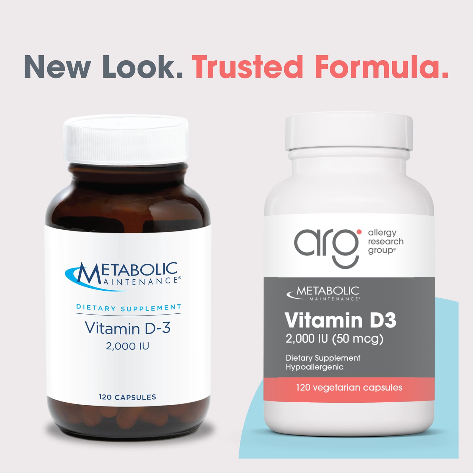 Витамин D3 Metabolic Maintenance Vitamin D-3, 120 растительных капсул