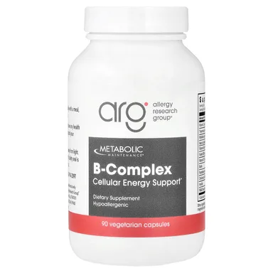 Фото товара: Комплекс витаминов B Metabolic Maintenance B-Complex, 90 растительных капсул