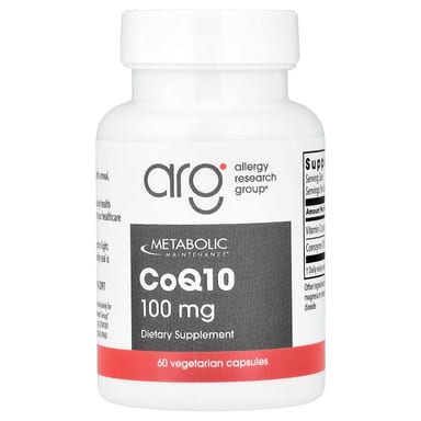 Коэнзим Q10 Metabolic Maintenance, 60 растительных капсул