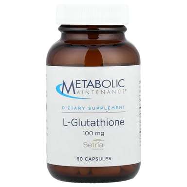 Глутатион Metabolic Maintenance L-, 60 капсул