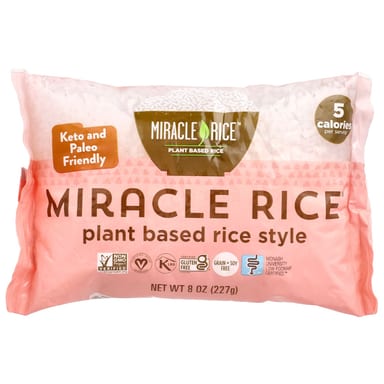 Рис Miracle Noodle Miracle® Plant Based, 227 г