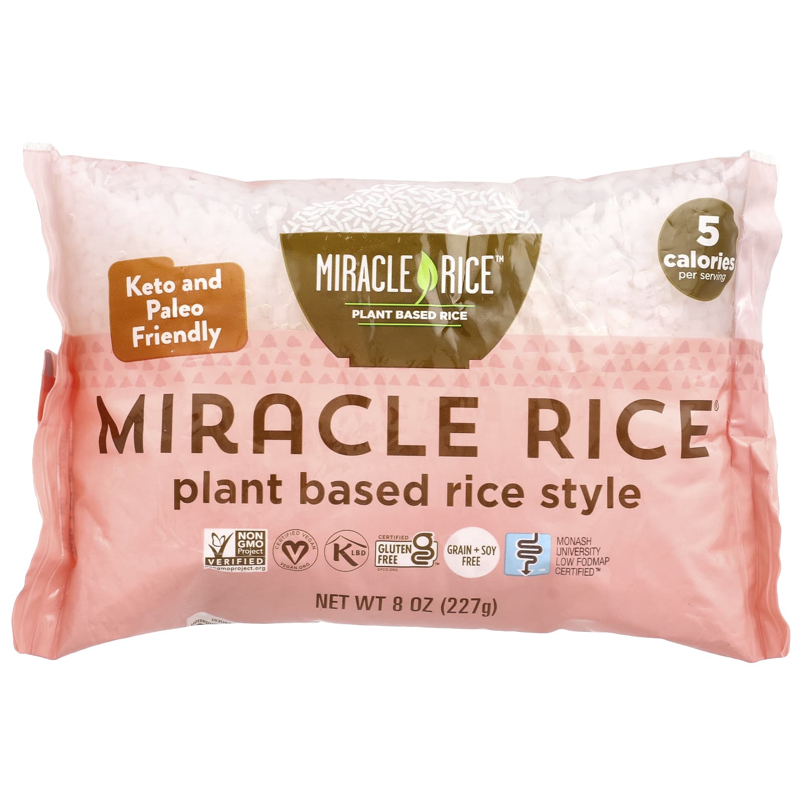 Рис Miracle Noodle Miracle® Plant Based, 227 г