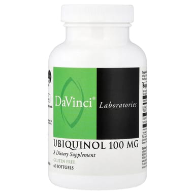 Убихинол DaVinci Laboratories, 100 мг, 60 мягких капсул
