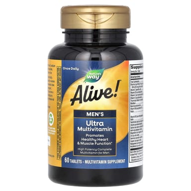 Мультивитамины Nature's Way Alive! Men's Ultra, 60 таблеток