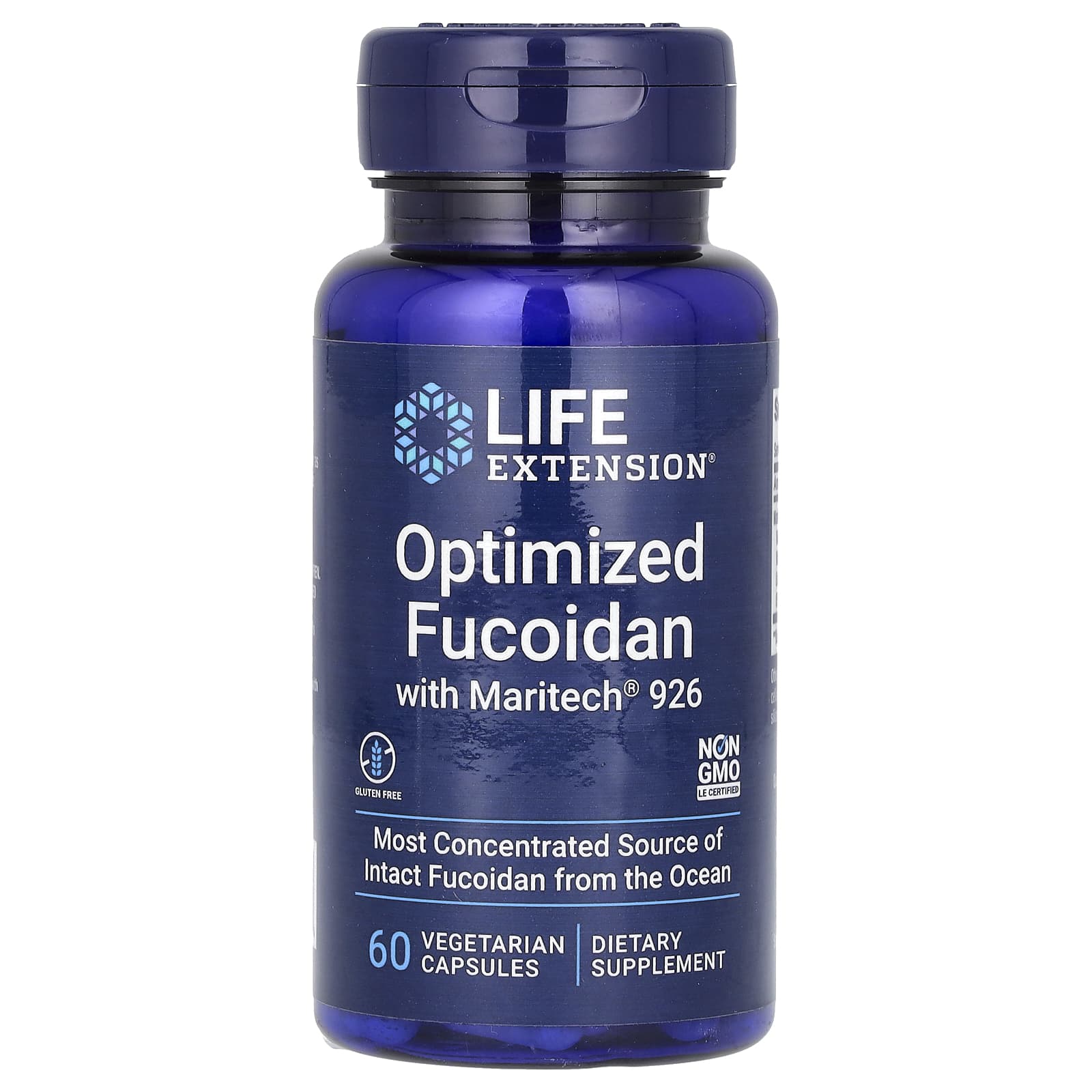 Фукоидан Life Extension Optimized with Maritech 926, 60 растительных капсул