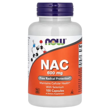 Селен NOW Foods NAC , 100 капсул