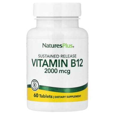 Витамин B12 NaturesPlus Sustained Release, 60 таблеток