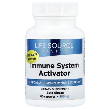 Активатор иммунной системы Life Source Basics, 500 мг, 60 капсул