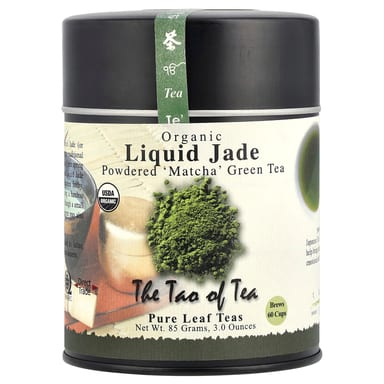 Чай The Tao of Tea Organic Powdered Matcha Green Liquid Jade, 85 г, жидкая форма