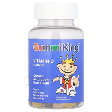 Витамин D GummiKing for, 7.5 мкг, 60 жевательных пастилок