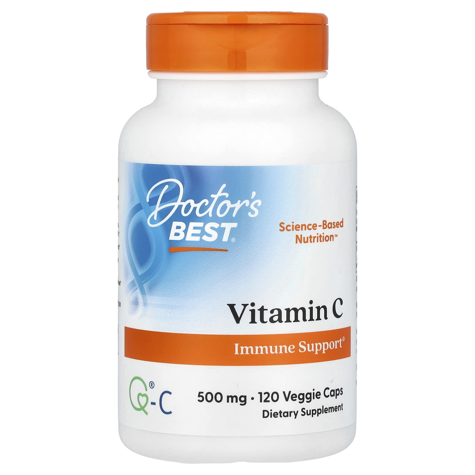 Витамин C Doctor's Best, 500 мг, 120 растительных капсул