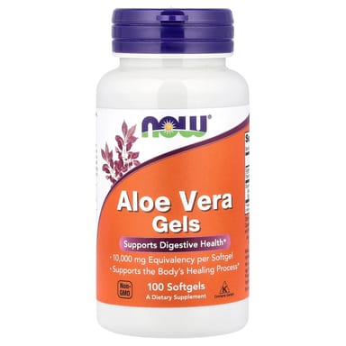 Алоэ вера NOW Foods, 50 мг, 100 мягких капсул