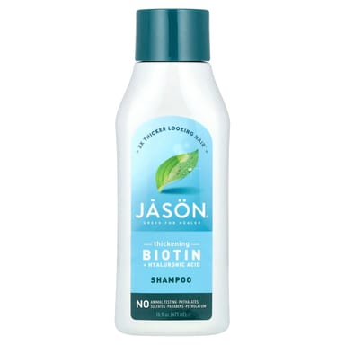 Гиалуроновая кислота Jason Natural Thickening Biotin Shampoo, 473 мл
