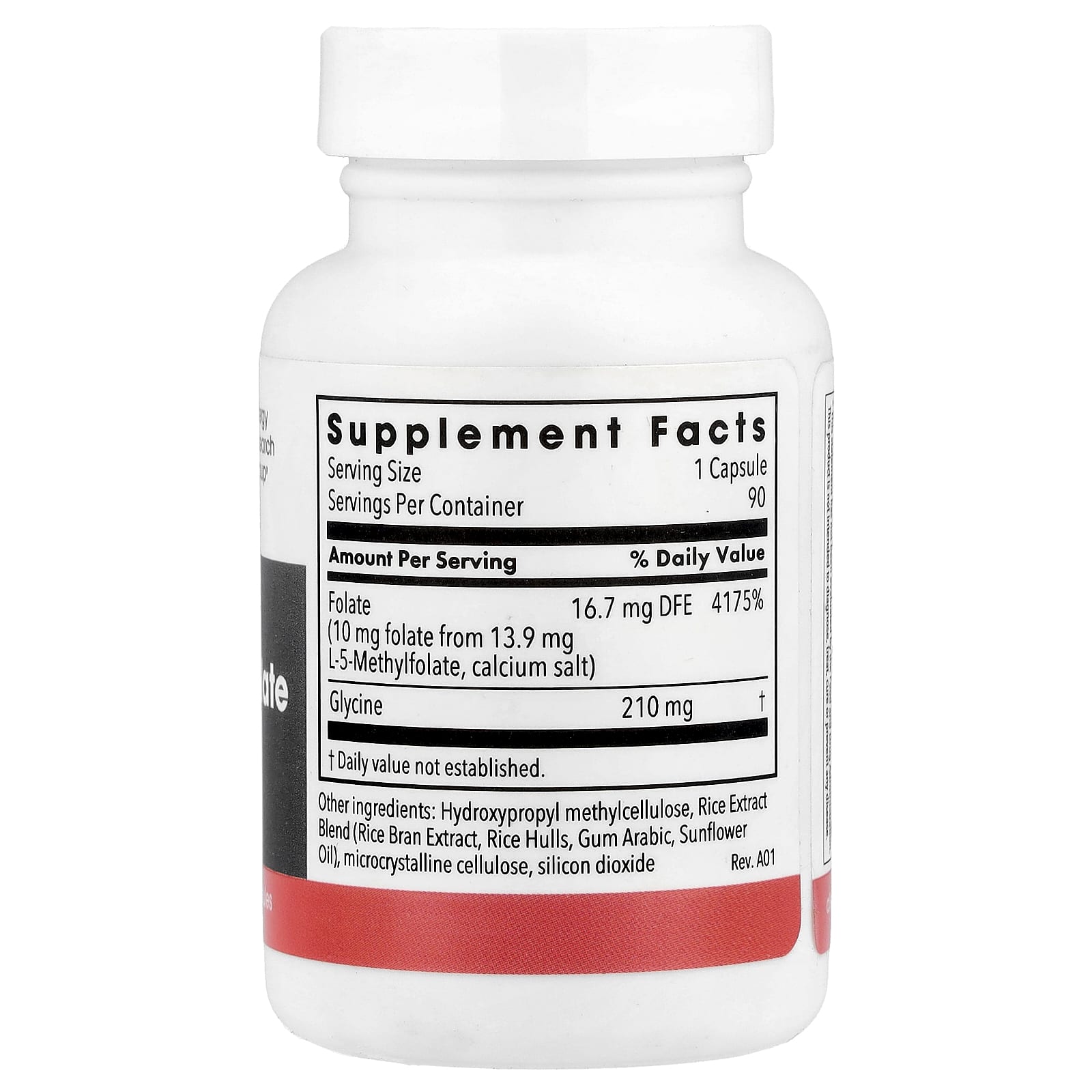 Метилфолат (5-MTHF) Metabolic Maintenance, 10 мг, 90 растительных капсул — фото 2