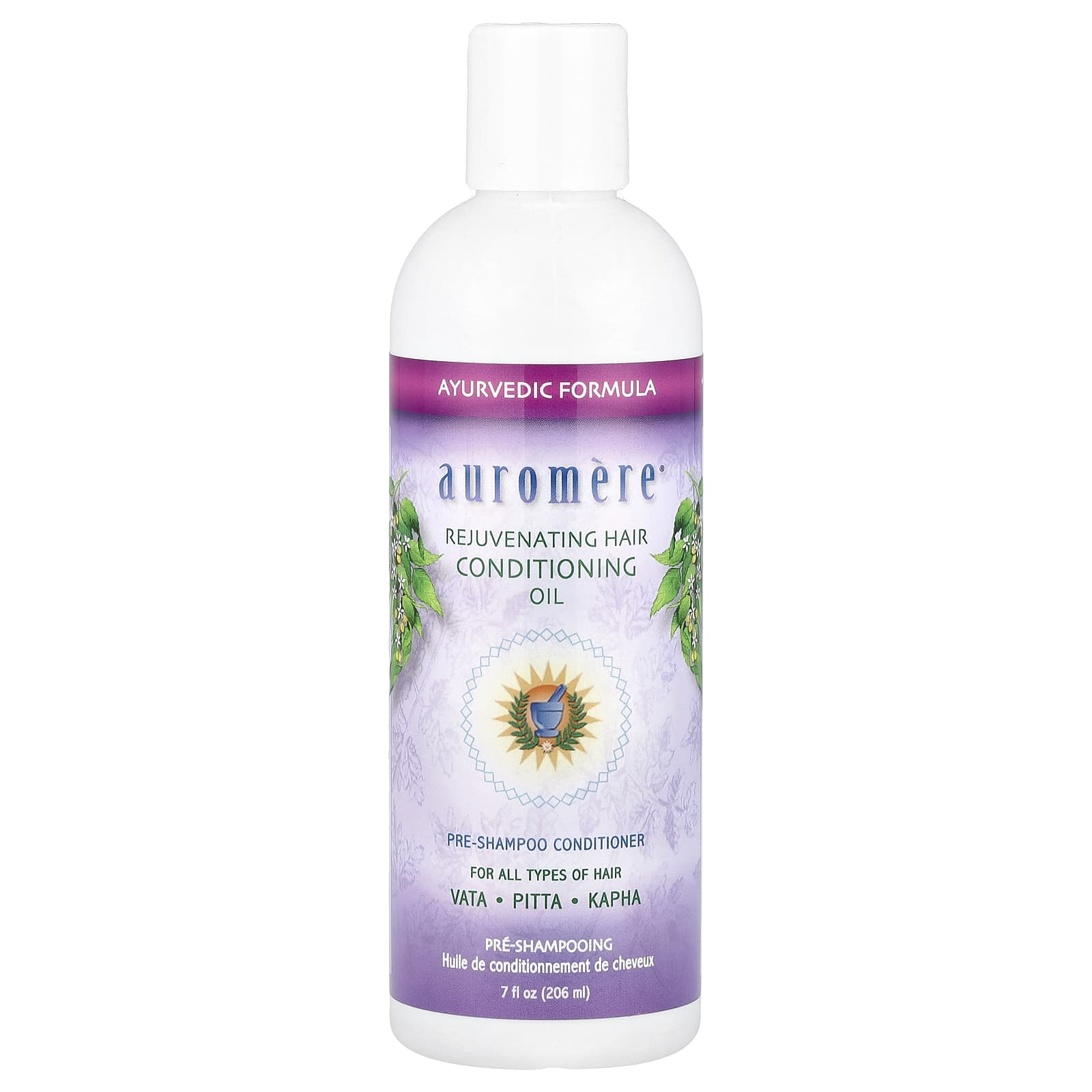 Масло Auromere Rejuvenating Hair Conditioning For All Types of Hair, 206 мл