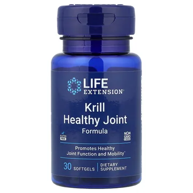 Фото товара: Комплекс Life Extension Krill Healthy Joint, 30 мягких капсул