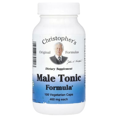 Комплекс Christopher's Original Formulas Male Tonic, оттенок 100 Vegetarian Caps