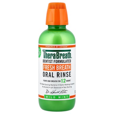 Полоскание для рта TheraBreath, 473 мл (16 fl oz), мягкая мята